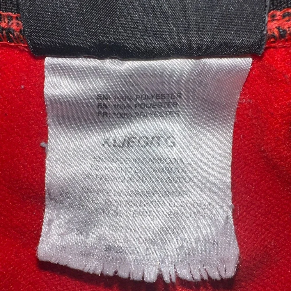 VTG And1 French Terry Shorts Men XL Red Black Mesh Legendary Basketball Athletic